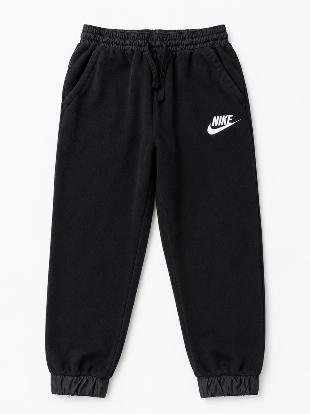 Nike Kids Black Fleece Joggers Size Medium